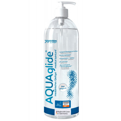 LUBRIFICANTE GEL CON EROGATORE "AQUAGLIDE" - 1000 ML