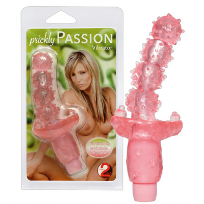 MINI VIBRATORE CON RILIEVI STIMOLANTI \"PASSION VIBE\"