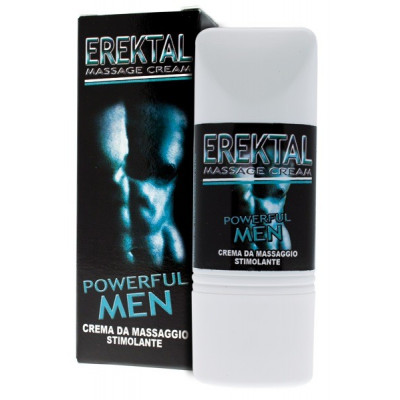 CREMA STIMOLANTE DA MASSAGGIO EFFETTO CALDO INTIMATELINE “EREKTAL” - 50 ML 