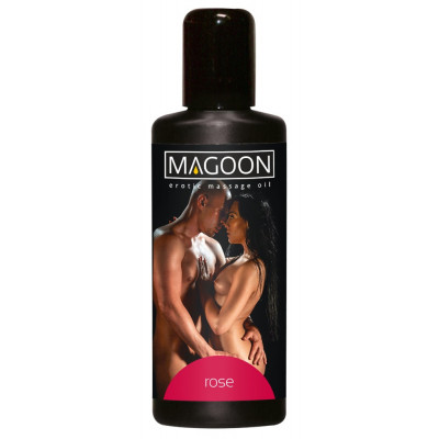 OLIO PER MASSAGGI EROTICI - ROSE EROTIC - "MAGOON" SOLUBILE IN ACQUA - 100 ml