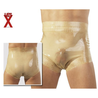 SLIP SEMI TRASPARENTE IN LATEX ADERENTE