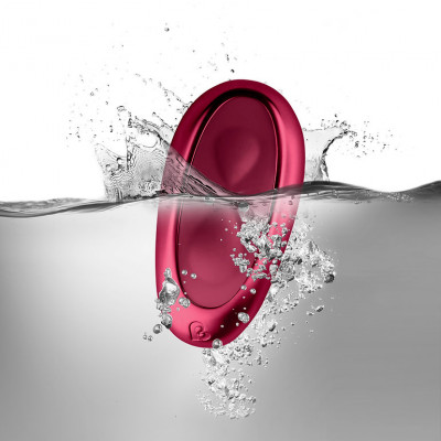 Rocks Off Ruby Glow Blush - Vibratore Punto G, 10 MOD, Ricaricabile